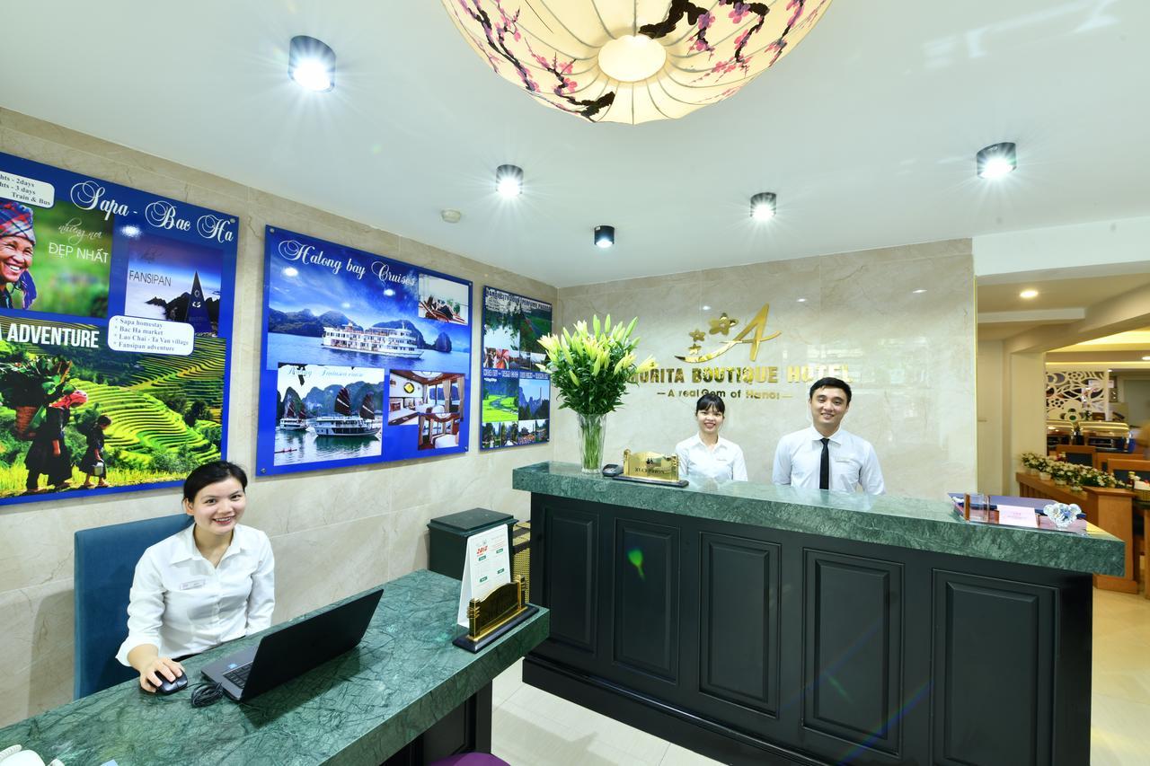 Hanoi Amorita Boutique Hotel & Travel Exterior foto